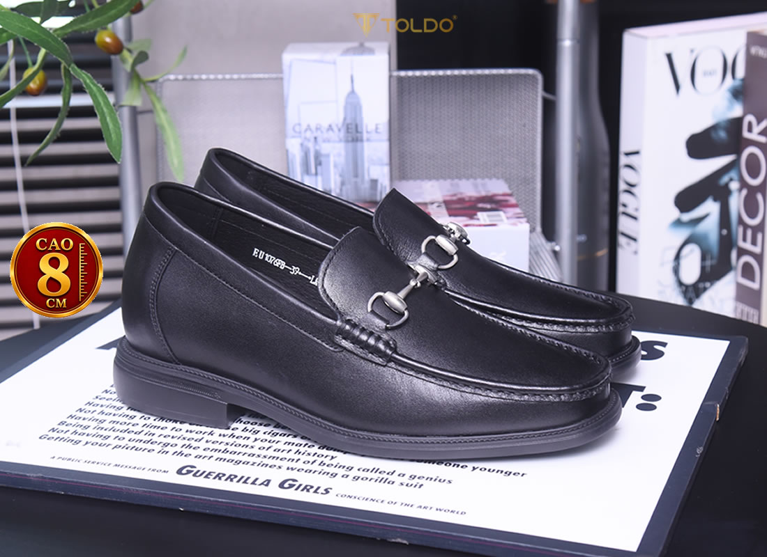 Giày nam cao 8cm siêu nhẹ đế khâu 3